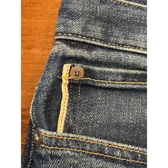 36 X 32 Flint And Tinder Straight Fit Blue Jeans - Picture 6 of 14